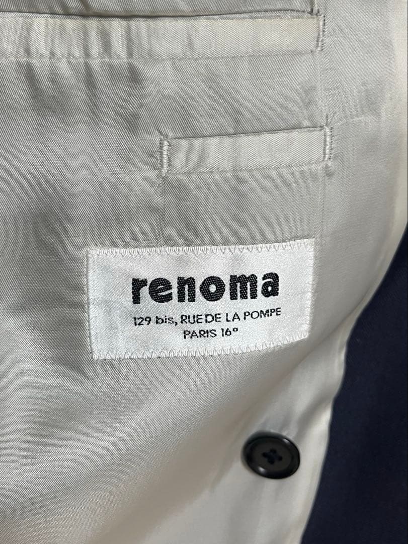 B*N様 renoma paris 22ss ダブルジャケット