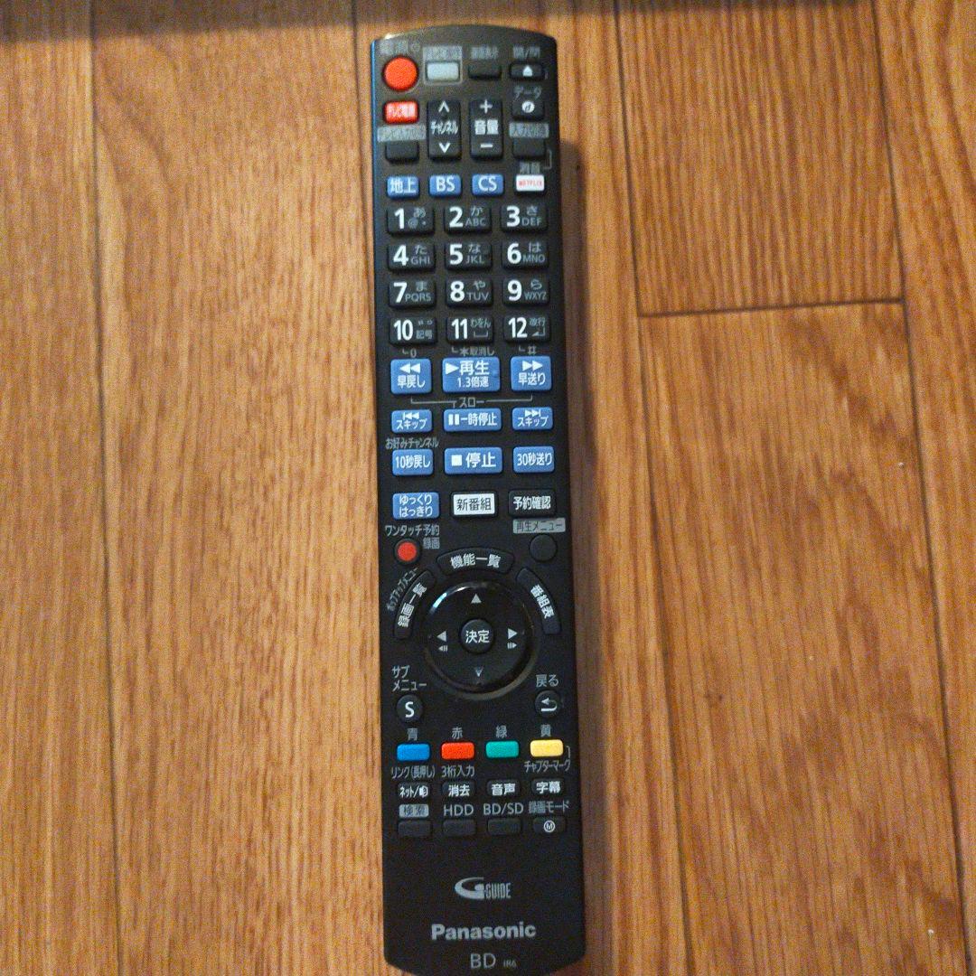 Panasonic　Blu-rayレコーダー　DMR-BRG2030　2017年