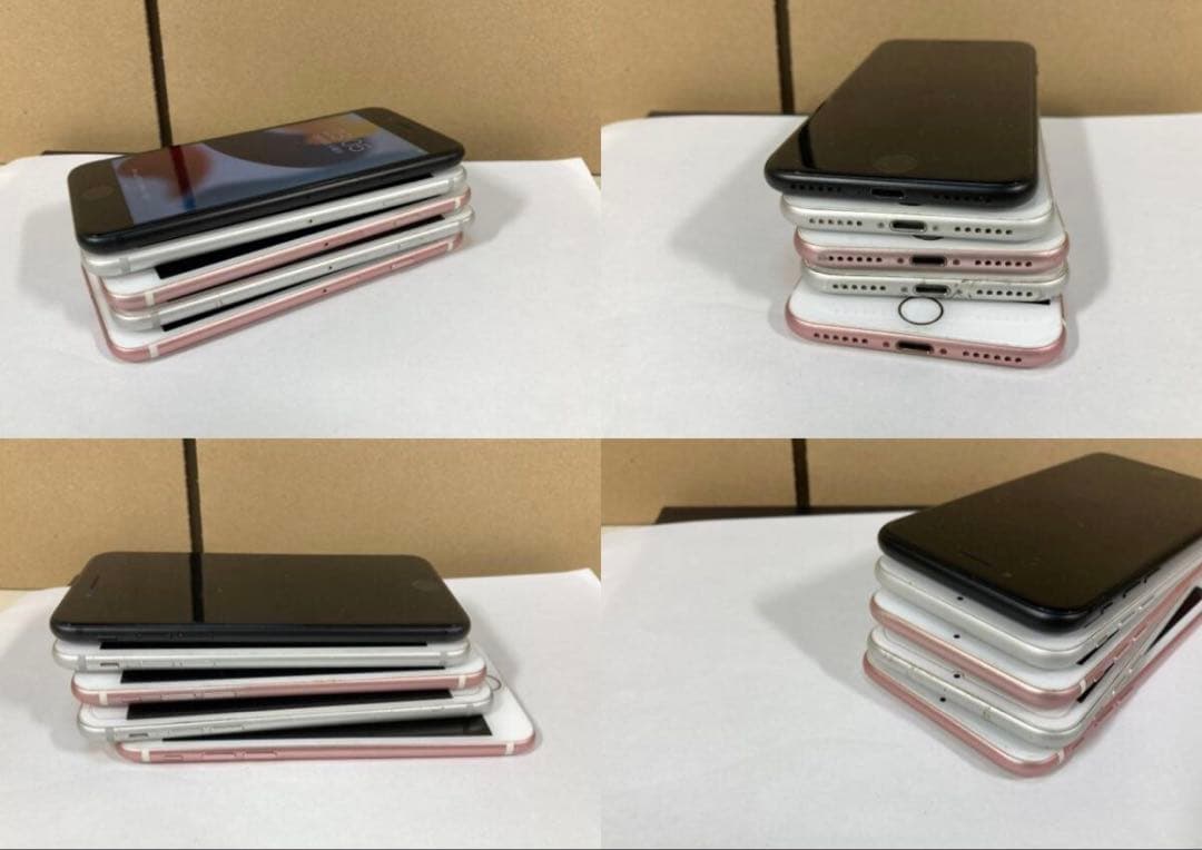 iphone7　5台　ジャンク　アクティベーションロックOFF　初期化済み