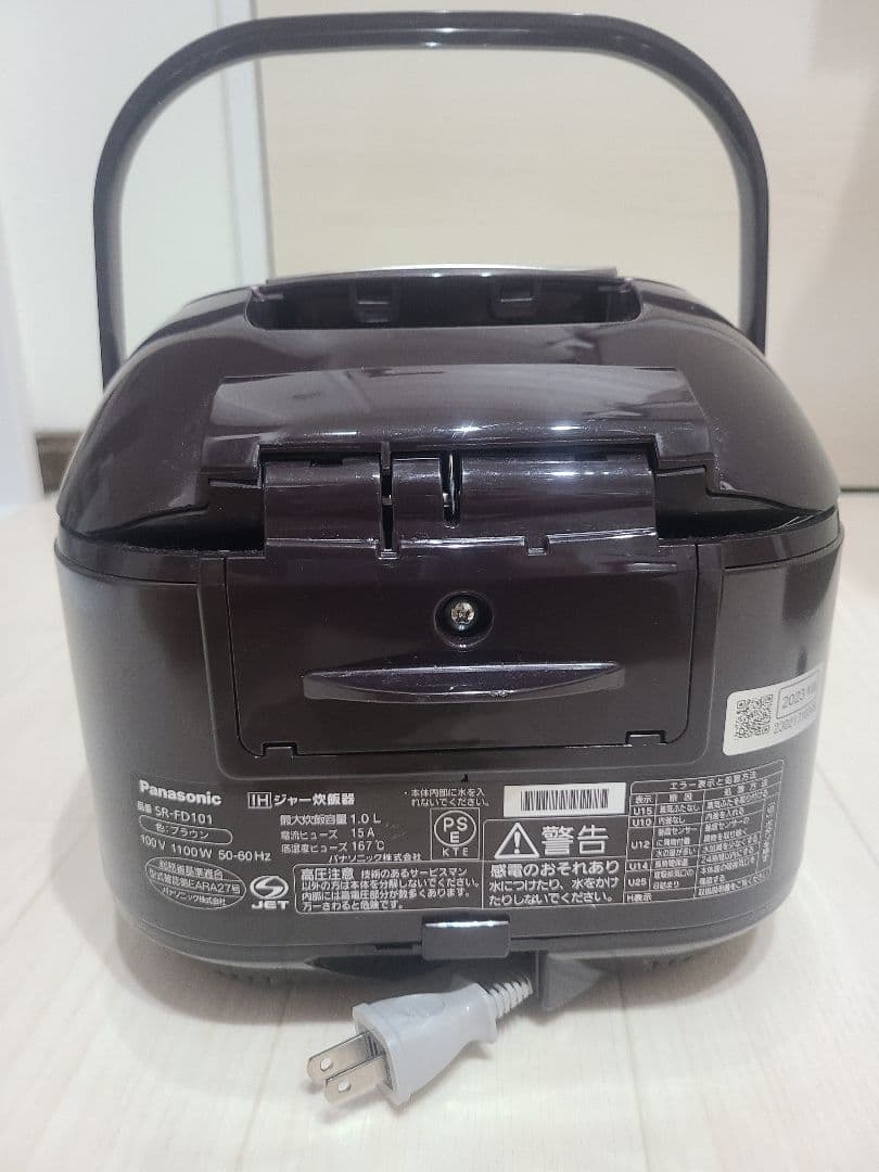 Panasonic SR-FD101 炊飯器 IH　2023年製