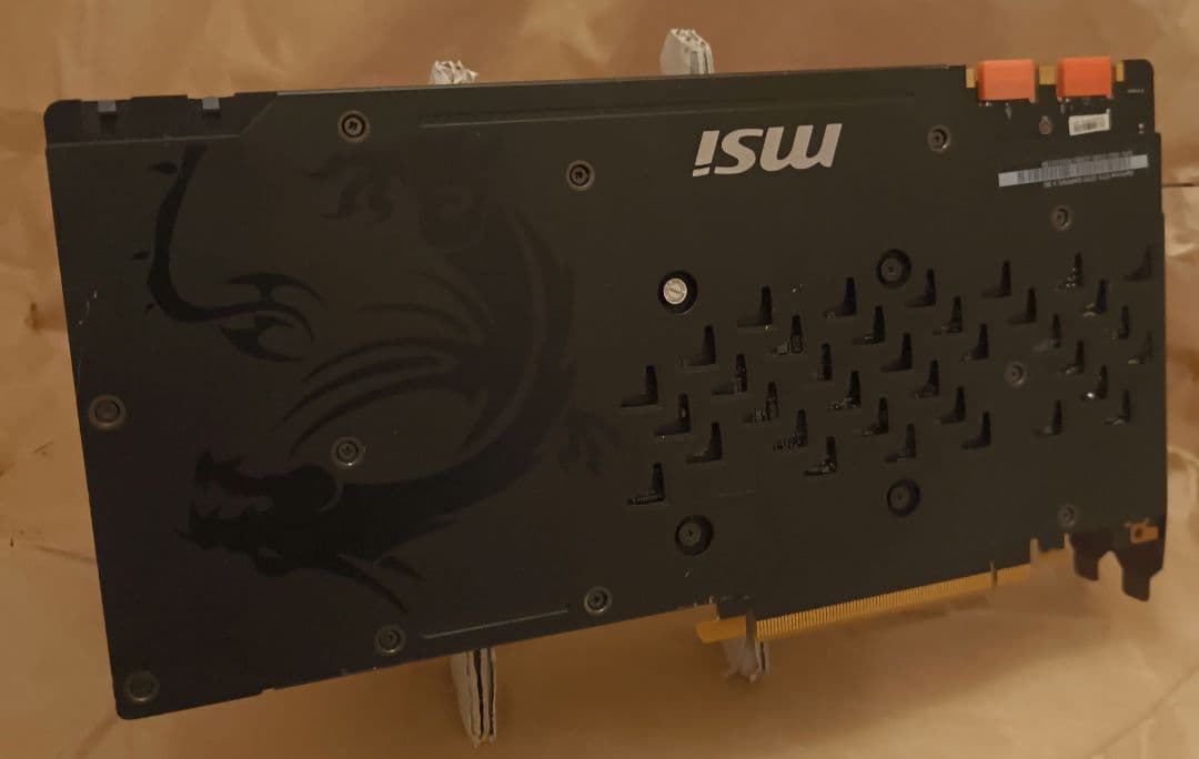 MSI GTX 1070 GAMING X 8G 3種類BM完走 正常動作品