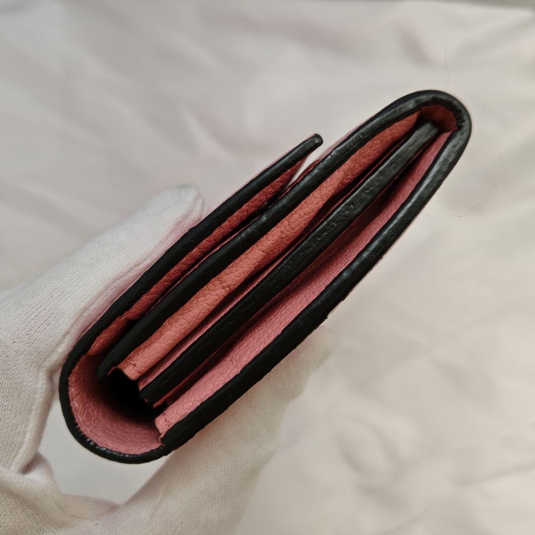 美品　ミュウミュウ　長財布　マドラス シティカーフ ウォレット　ピンク