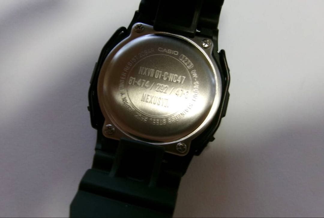 新品NEXUSVII. G-SHOCKEXLUSIVELY FOR U 5600