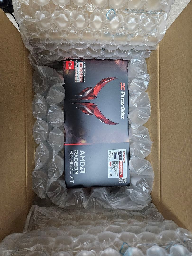 【保証書付】PowerColor『RedDevil』 RX9070XT 16GB