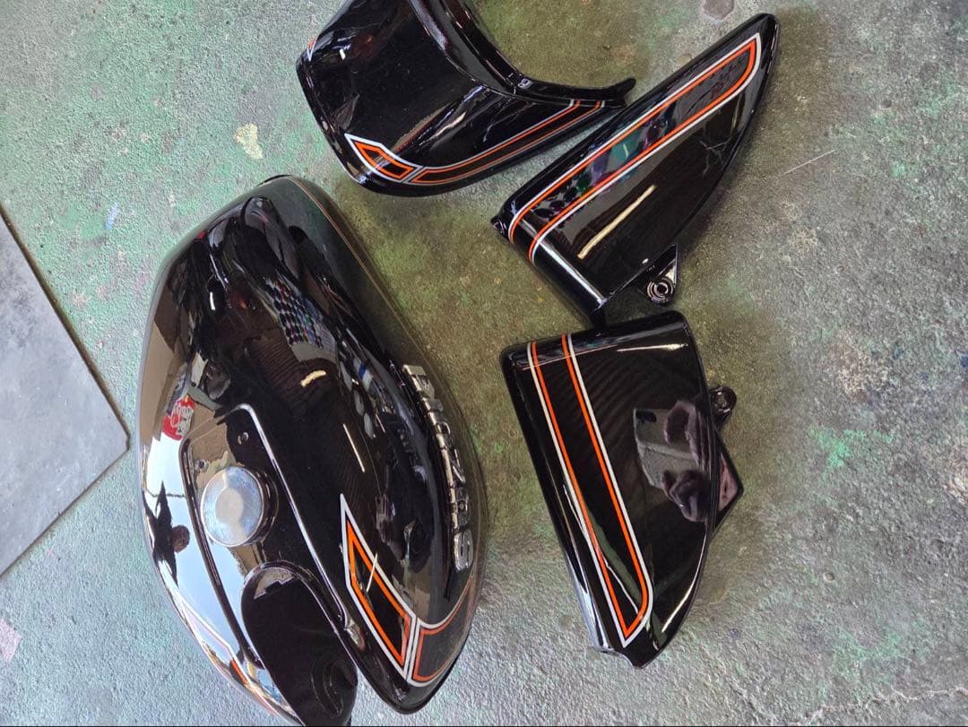 ひ*で様 GS400E2純正外装コミネイノウエキジマJMCレア物希少