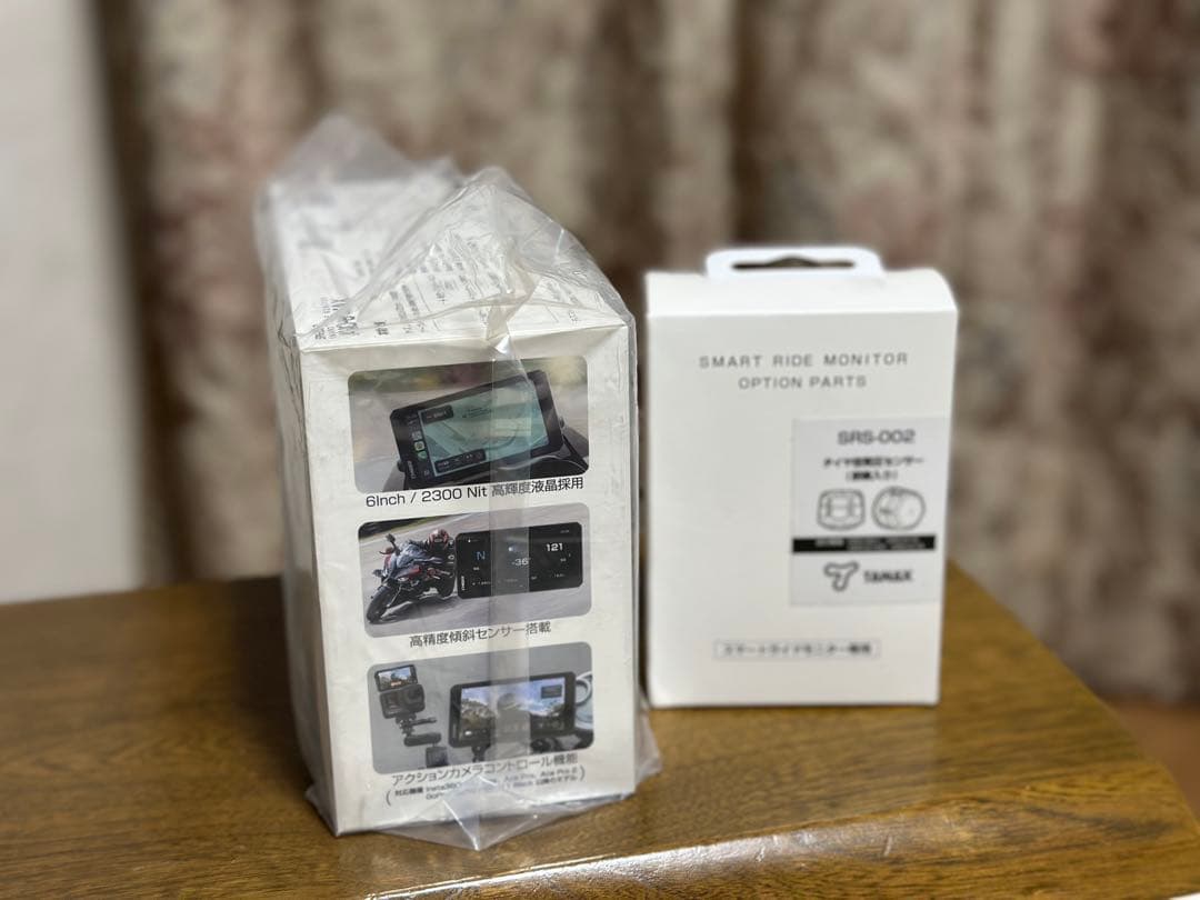 TANAX スマートライドモニター　AIO-6MAX タイヤ圧センサー付き　新品