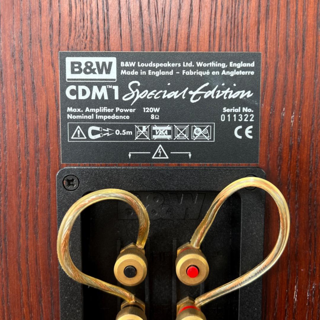 【値下げしました！】B&W　CDM1 スピーカー　連番2個セット