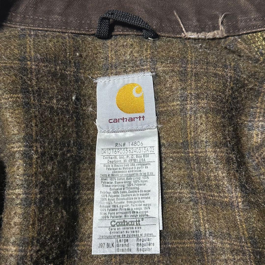 Carhartt デトロイトジャケット 短丈 L J97 BLK 黒