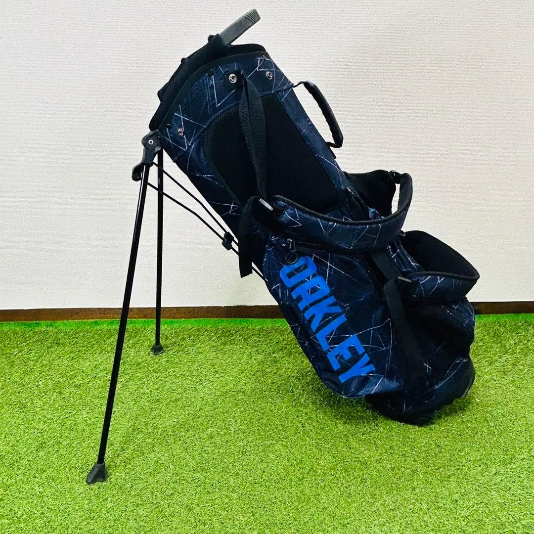 OAKLEY オークリー ルフ スタンド式 キャディバッグ ９型 美品