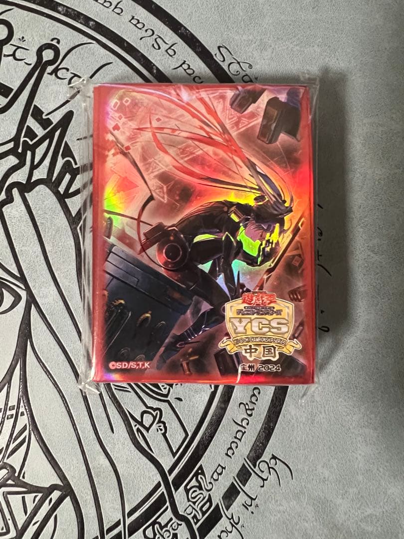 遊戯王　閃刀姫　閃刀起動 エンゲージ 絵違い スリーブ YCS中国 広州会場限定