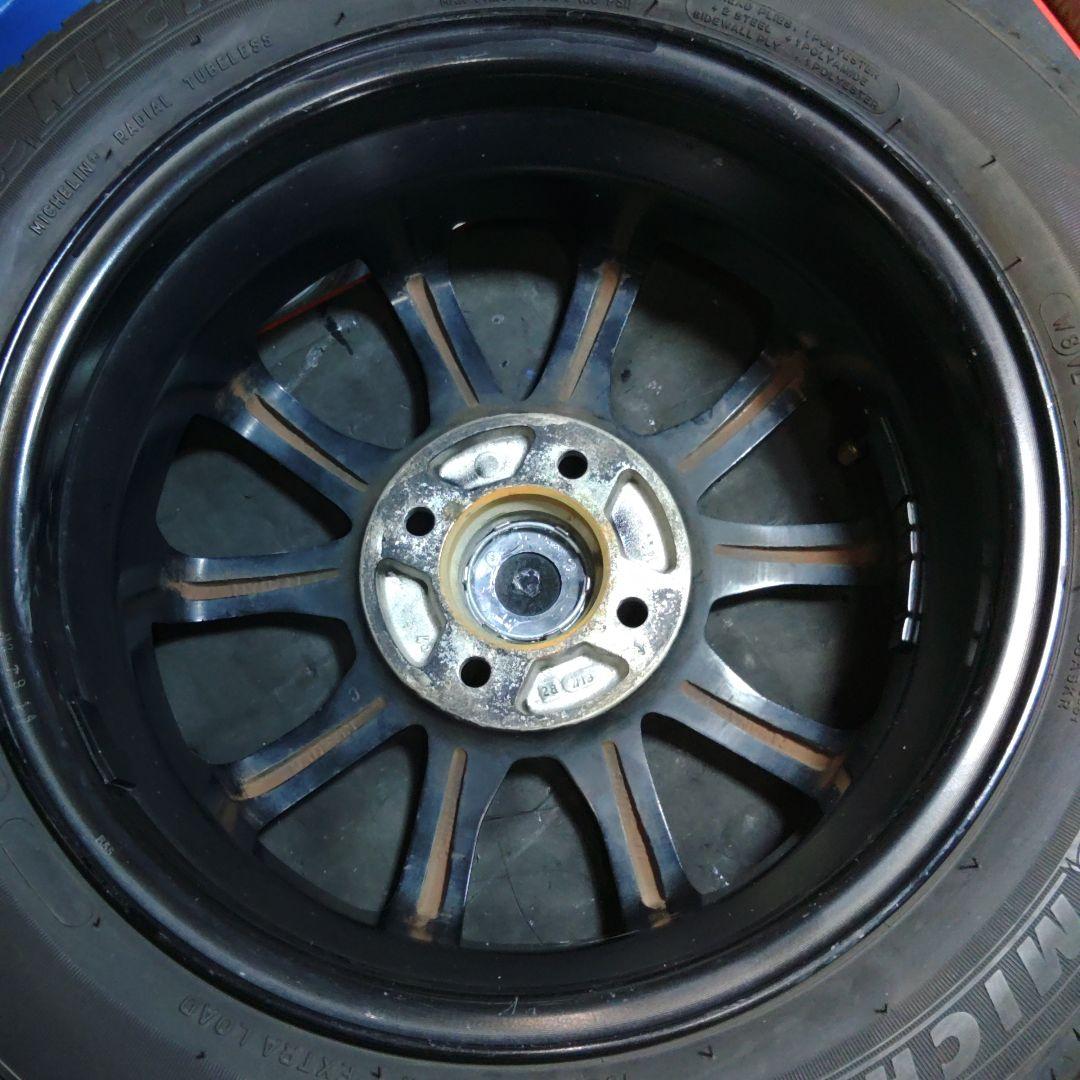 ②《軽四》１４の１００の４半Ｊ４穴　155/65R14　中古２本セット