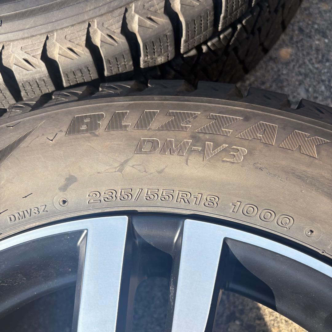 ブリヂストン 18インチタイヤ　VOLVO純正ホイールセット