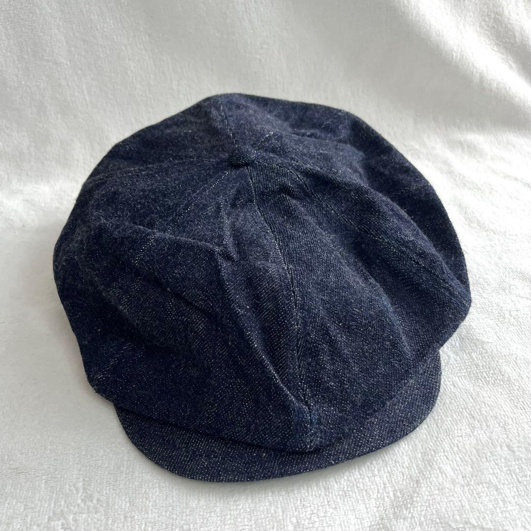 THE REAL McCOY'S デニムキャップ 帽子 キャスケット ハンチング