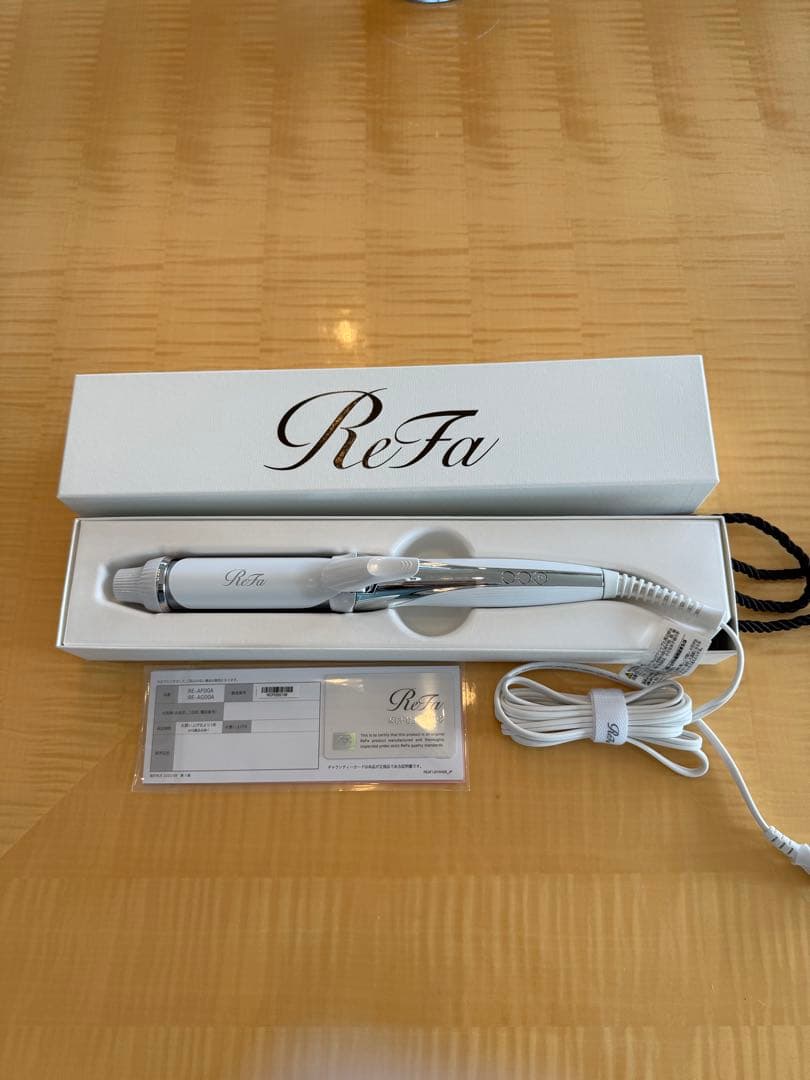 ReFa カールヘアアイロン RE-AF00A ホワイト 32mm