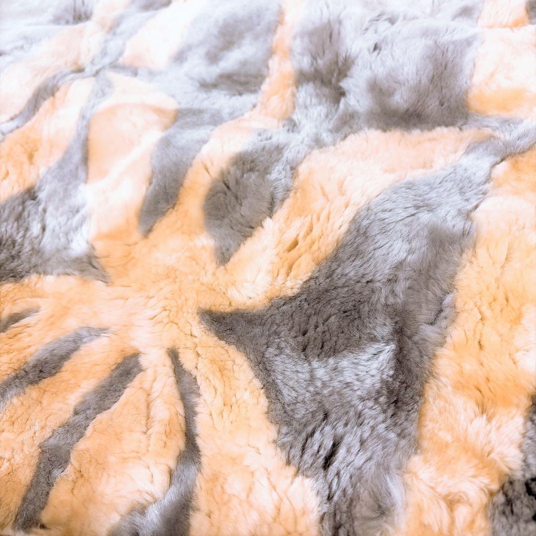 【けいこ】XIMAOYANG シーマオヤン 細毛羊 高級 ラグ カーペット