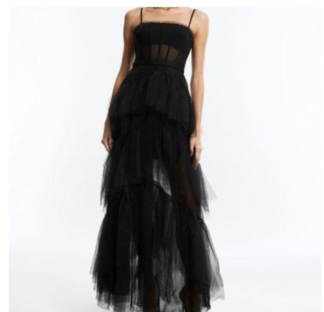 BCBG MAXAZRIA ブラック パーティードレス