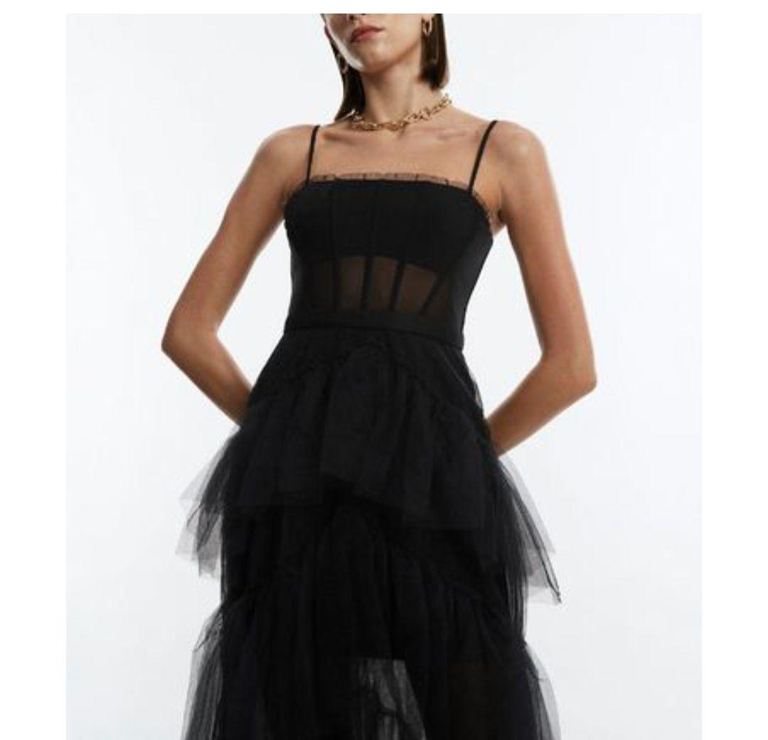 BCBG MAXAZRIA ブラック パーティードレス