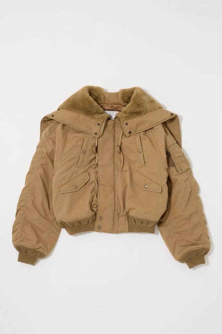 MOUSSY SHORT N2B /ショート エヌ ツー ビー　ベージュ