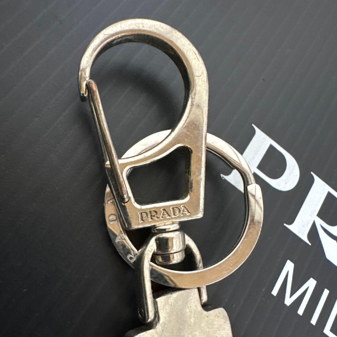 PRADA サフィアーノレザー キーリング
