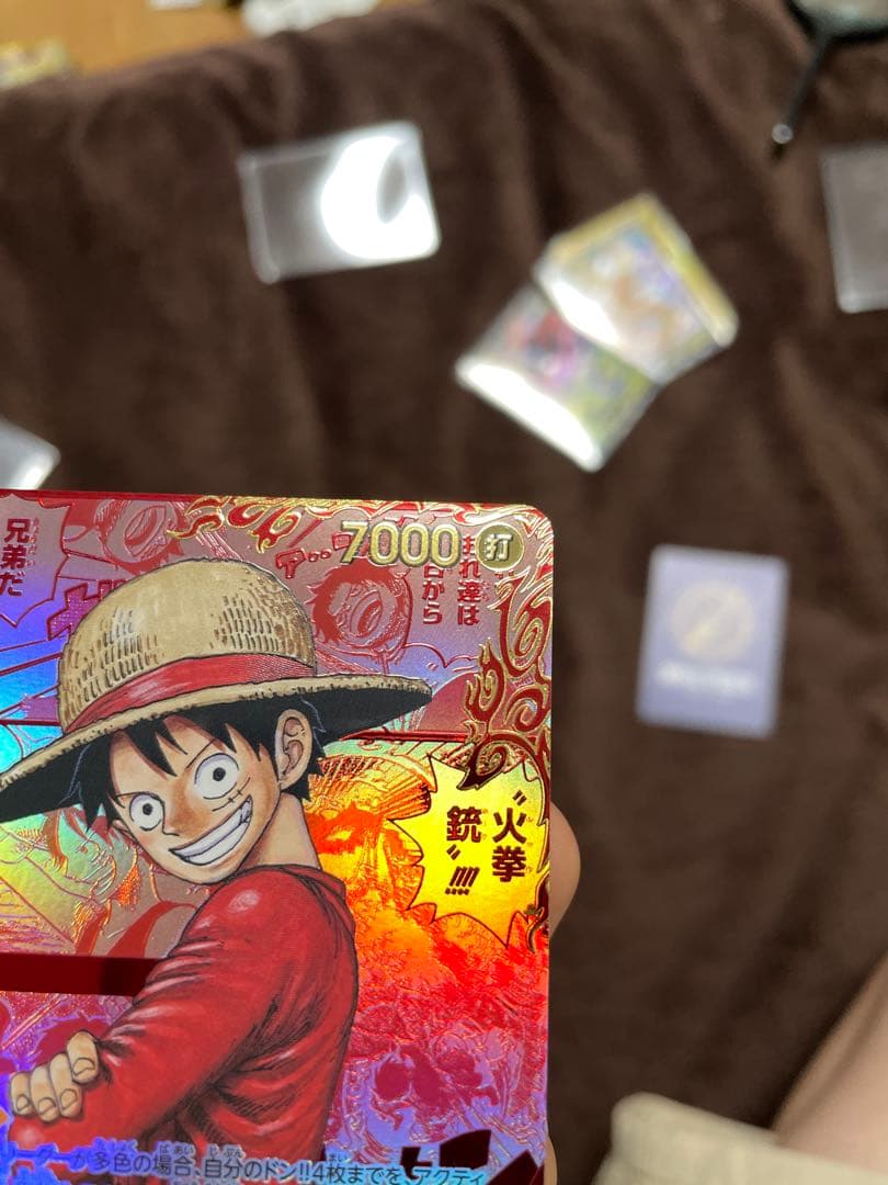 レッドスーパーパラレル モンキー・D・ルフィ レッドコミパラ