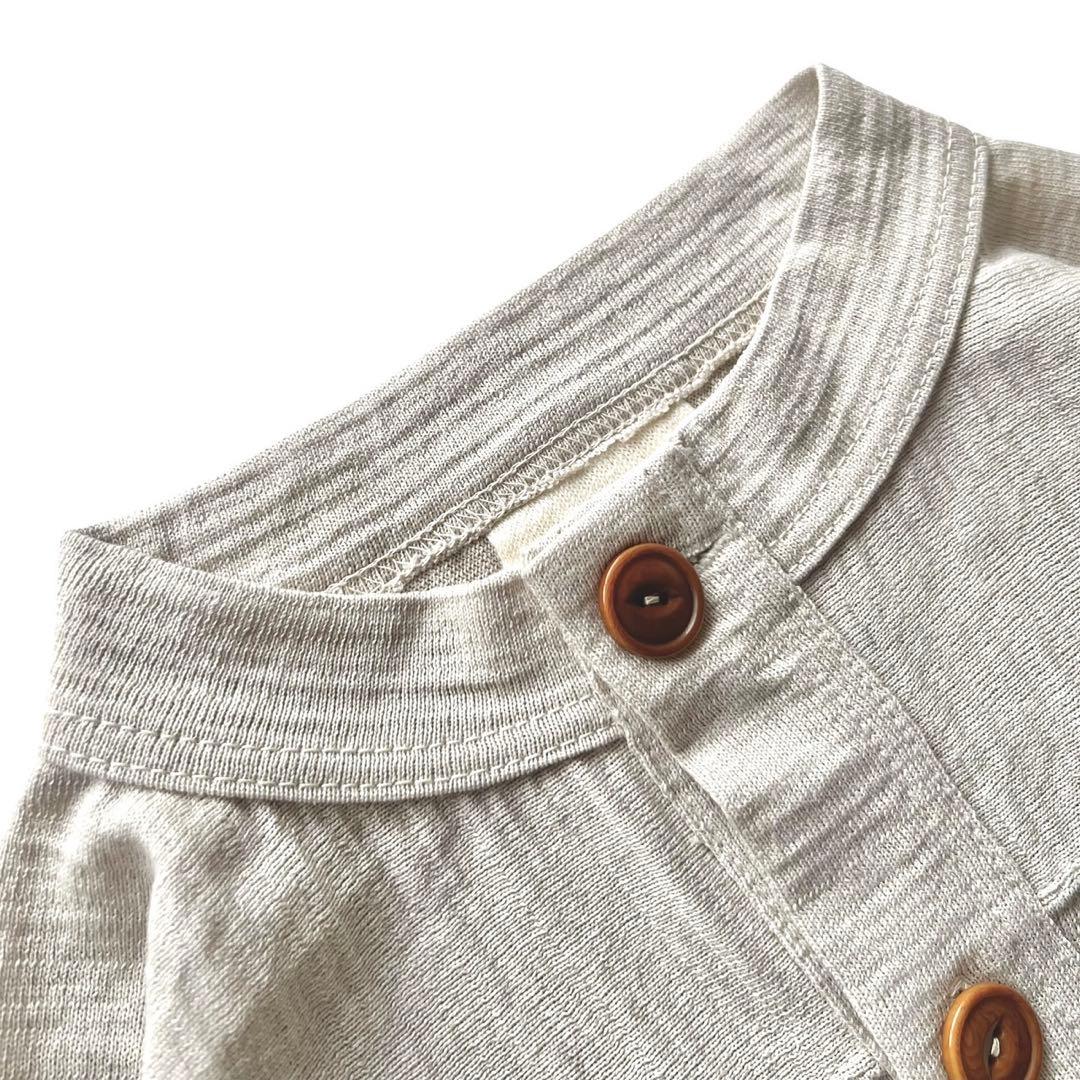 【極美品】45R/でこぼこギマニットソーの908カーディガン/ベージュ