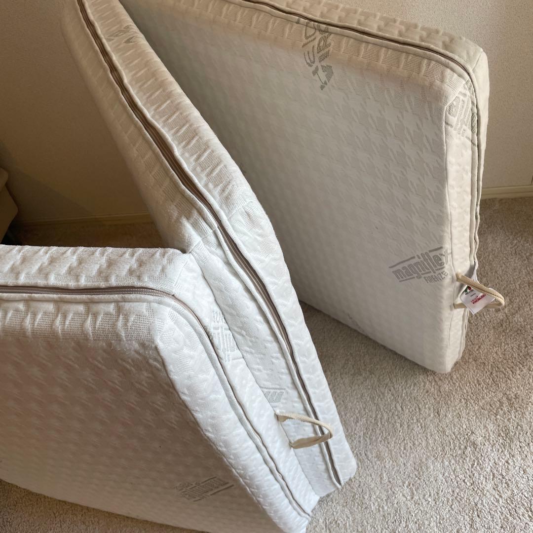 マニフレックス　ヴィロブロック　ウィングタイプ　シングル　三つ折りタイプ