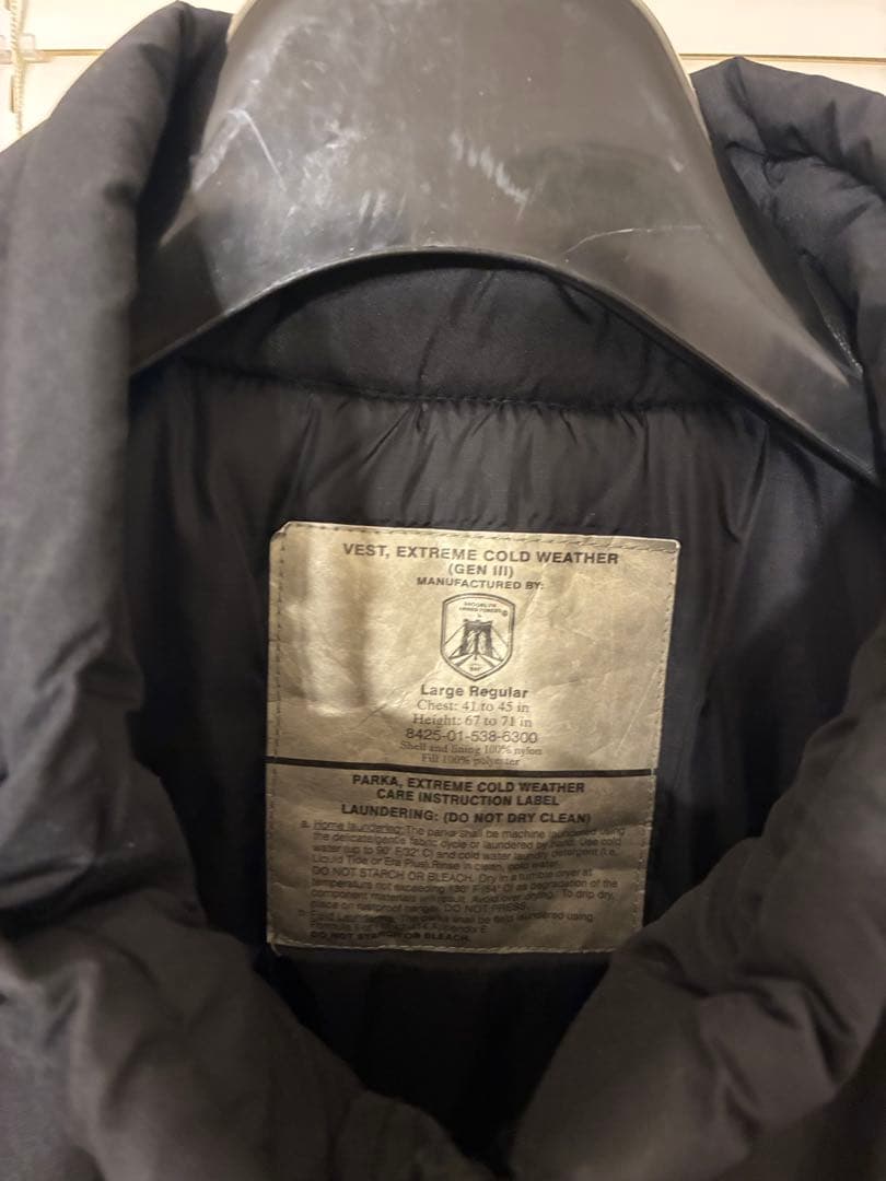 GEN3 LEVEL7 VEST レベル7 プリマロフトベスト