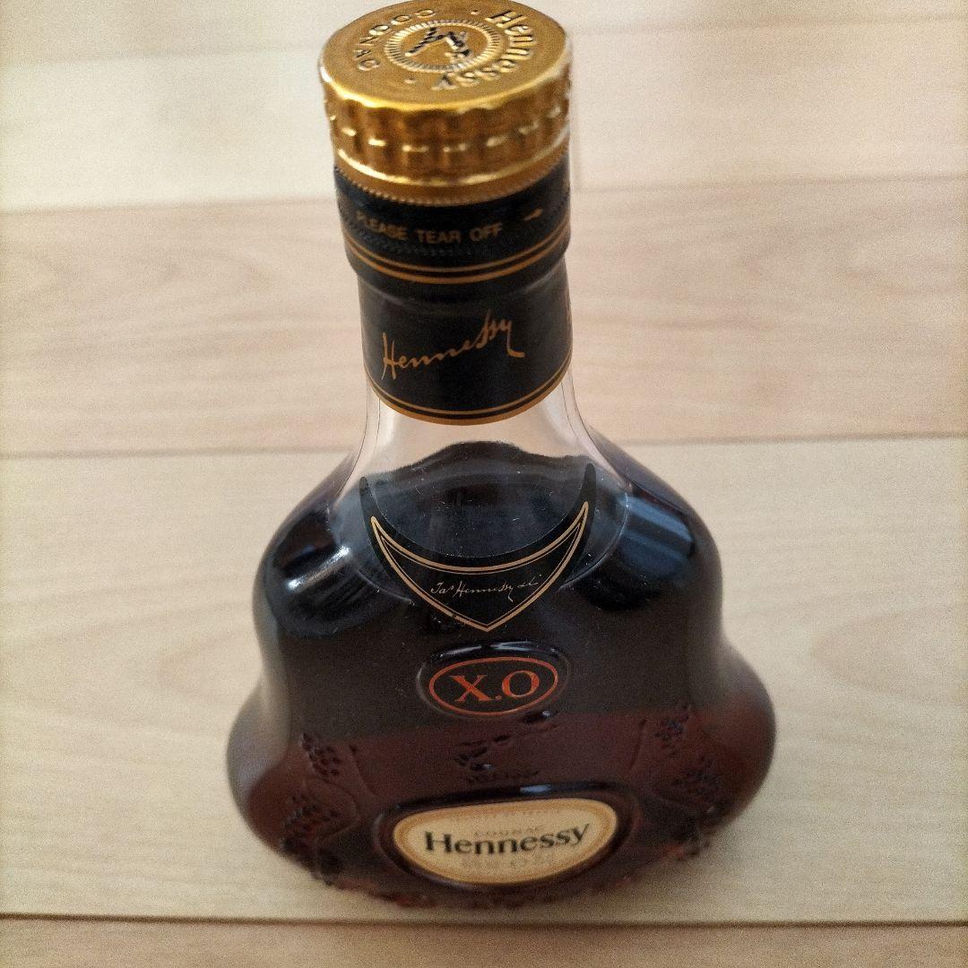 【未開封】箱入り Hennessy X.O コニャック 金キャップ　350ml