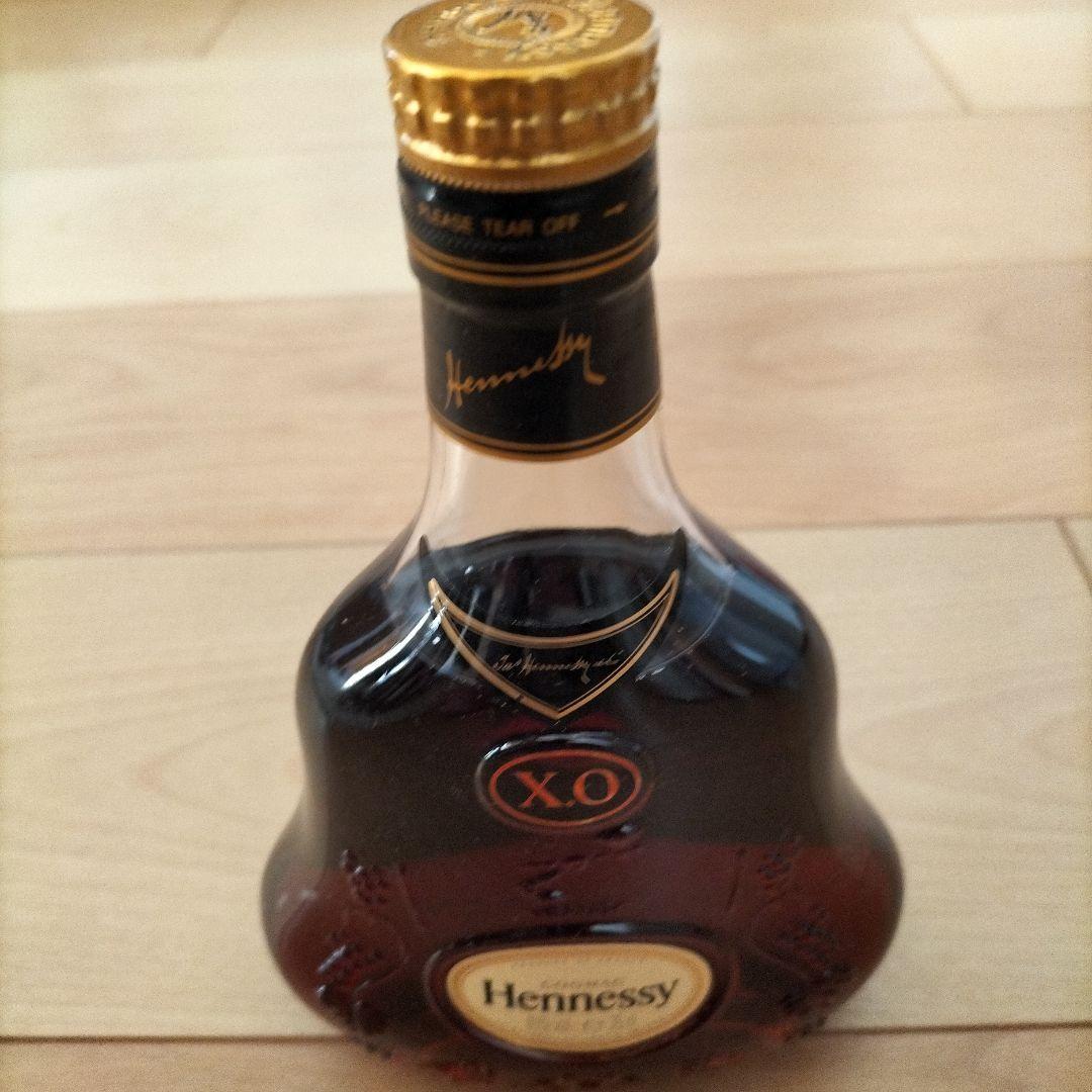 【未開封】箱入り Hennessy X.O コニャック 金キャップ　350ml