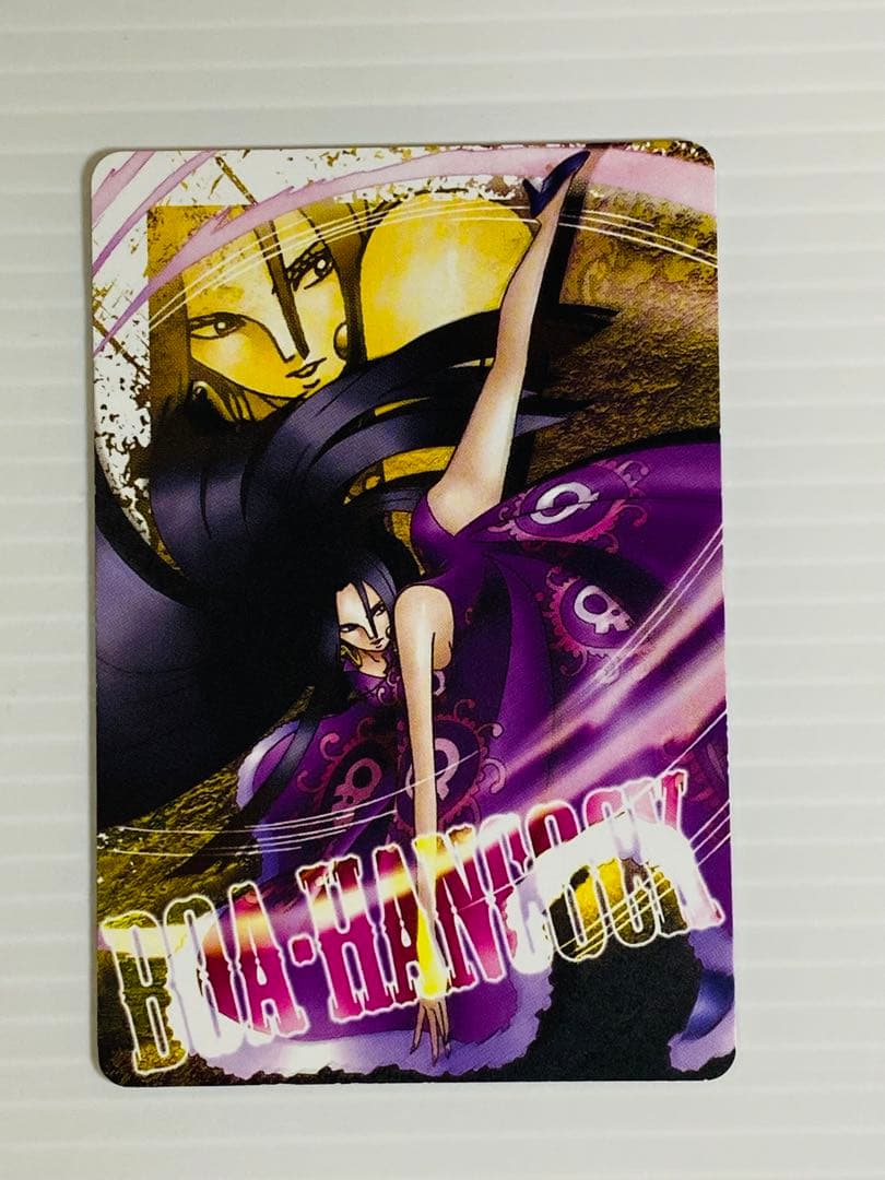 ワンピース キャラメルポップコーン カード 007 010ハンコック 2枚セット