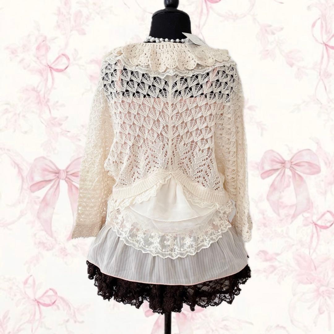 00s y2k axes femme フリル レース ボレロ ウィッシュコア