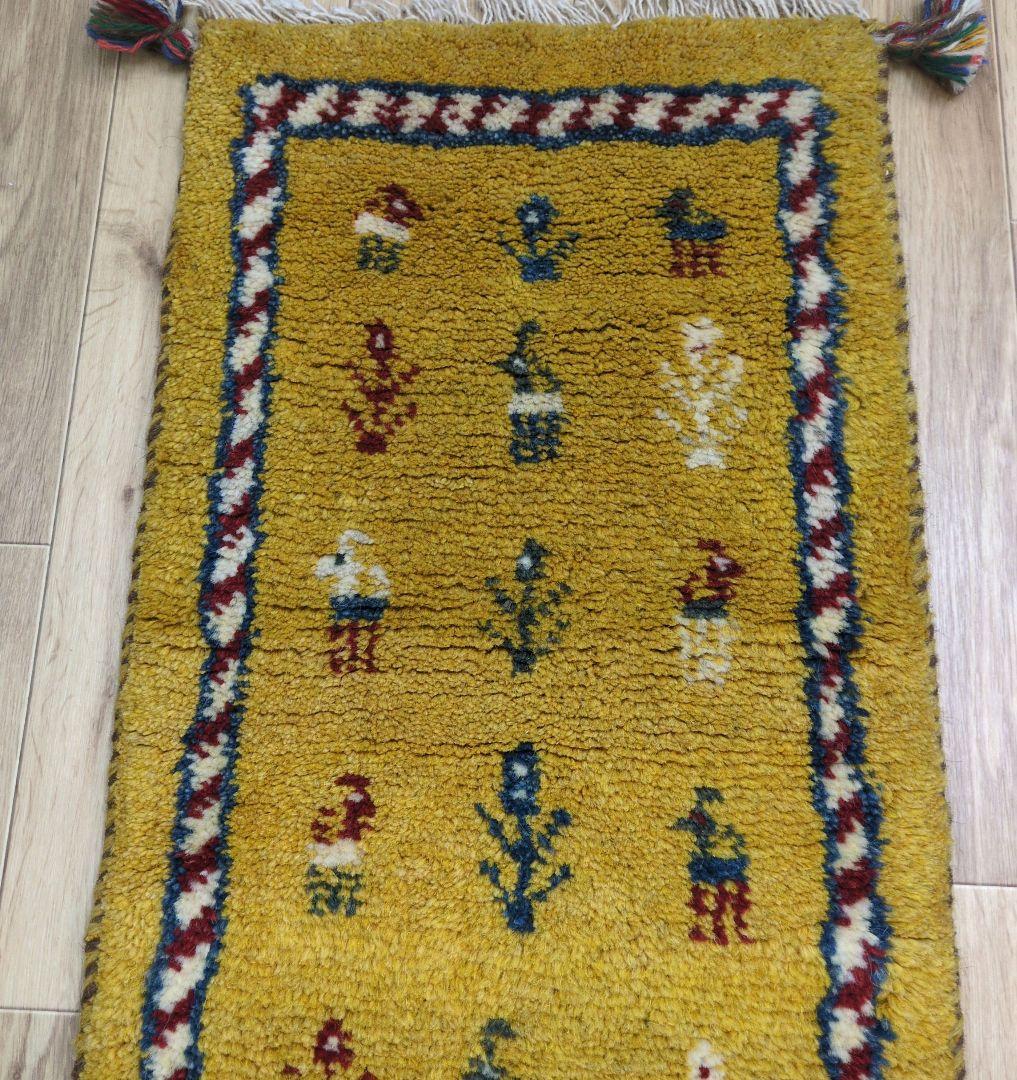 ペルシャ絨毯　ギャッベ　新品 114x40 cm Persia Gabbeh