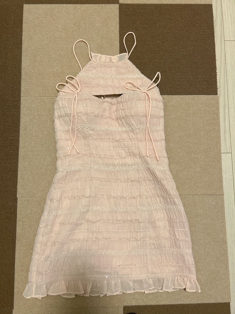 ANIER. ピンク ナイトドレス Sサイズ