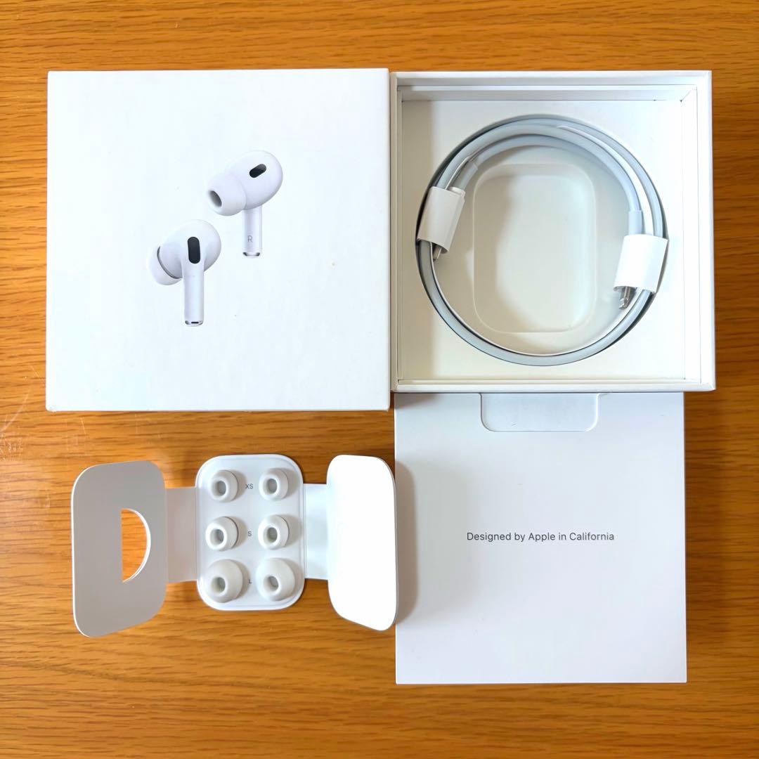 【美品・おまけ付き】AirPods Pro 第2世代 本体