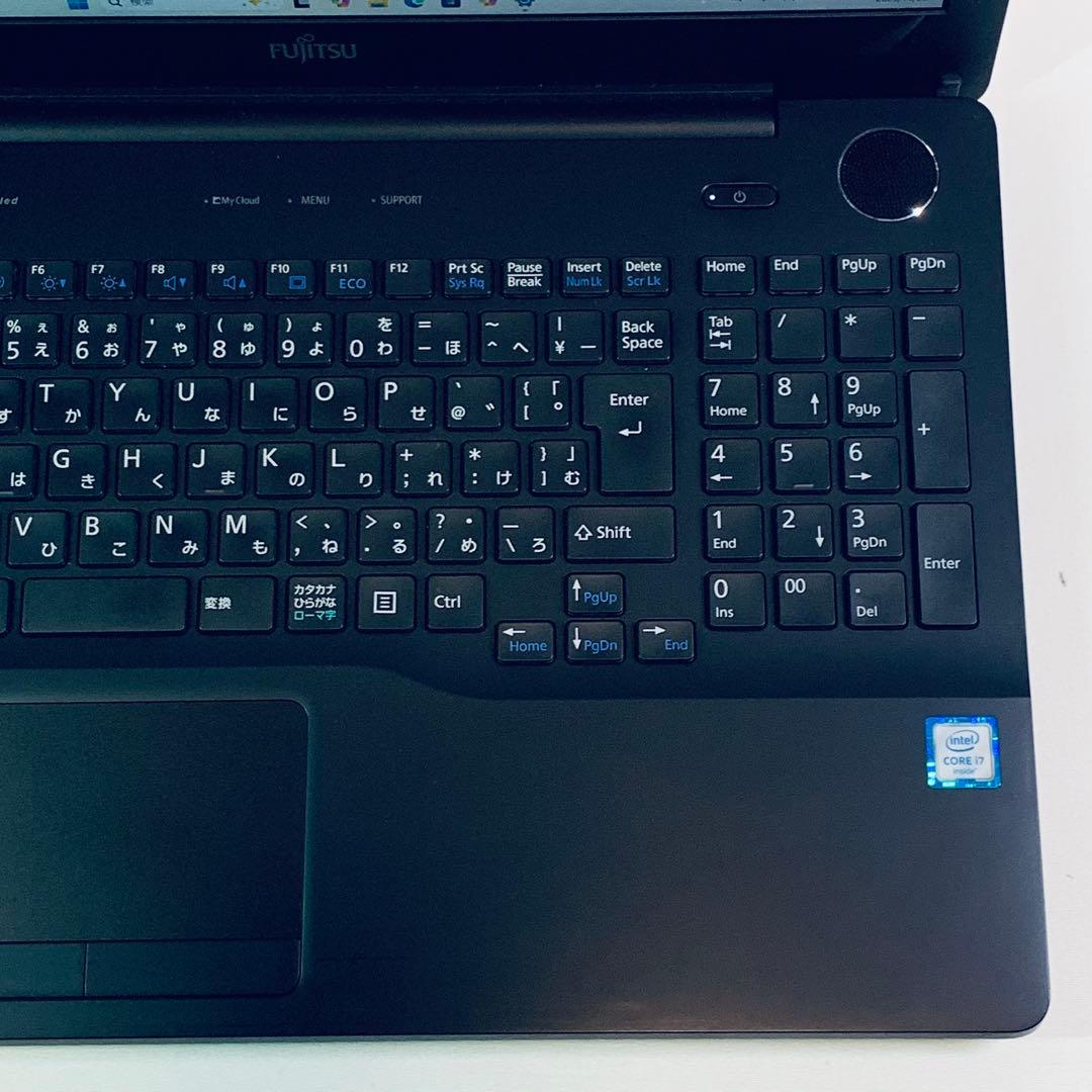 Core i7✨SSD1TB✨32GB✨カメラ✨ブラック✨富士通✨ノートパソコン