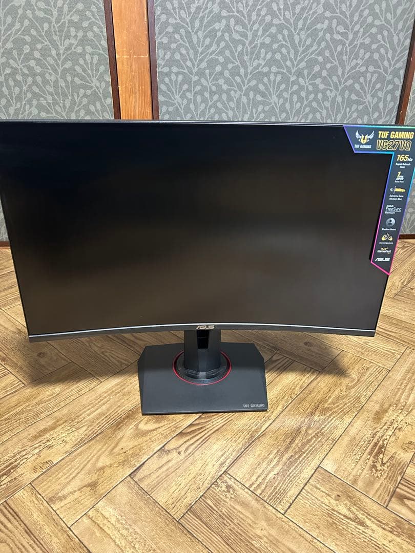 ゲーミングモニター　VG27Ｖ湾曲型