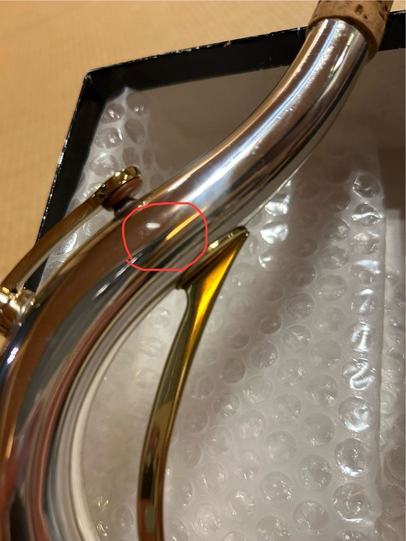 スターリングシルバーネック　セルマーUSA ビンテージ希少一点物