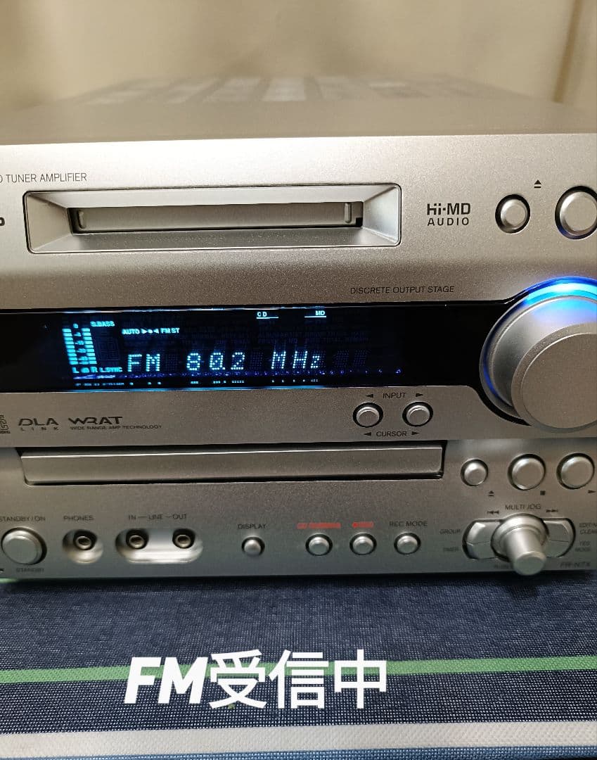 ONKYO FR-N7X CD,MD,FM/AM 整備済完動品 リモコン付 美品