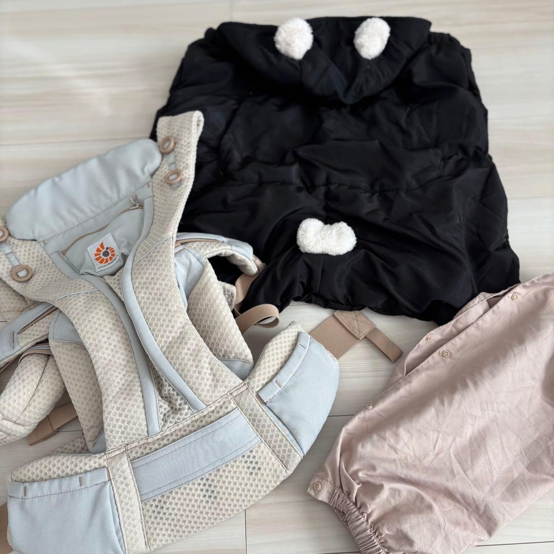 エルゴの抱っこひも　オムニブリーズ 人気のサンドベージュ！