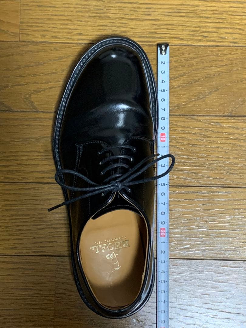 REGAL プレーントゥ JN01 ビジネスシューズ 黒 レザー 24