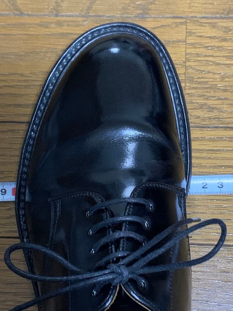 REGAL プレーントゥ JN01 ビジネスシューズ 黒 レザー 24