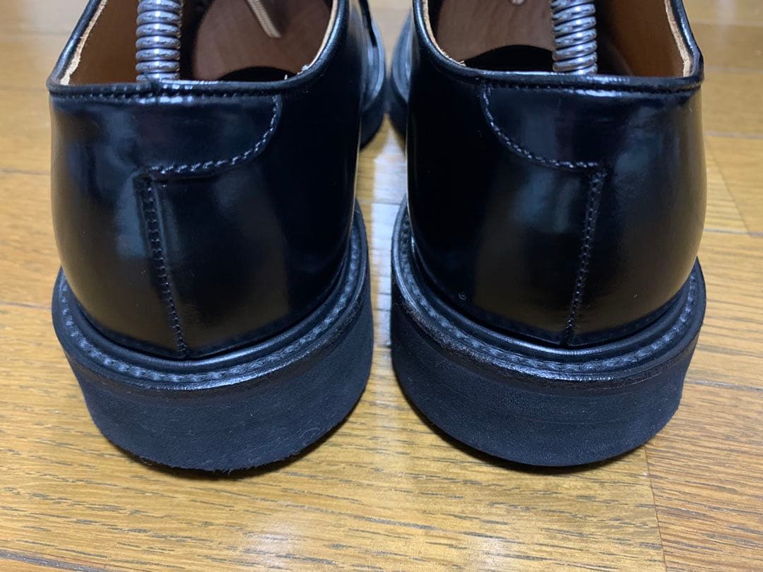 REGAL プレーントゥ JN01 ビジネスシューズ 黒 レザー 24