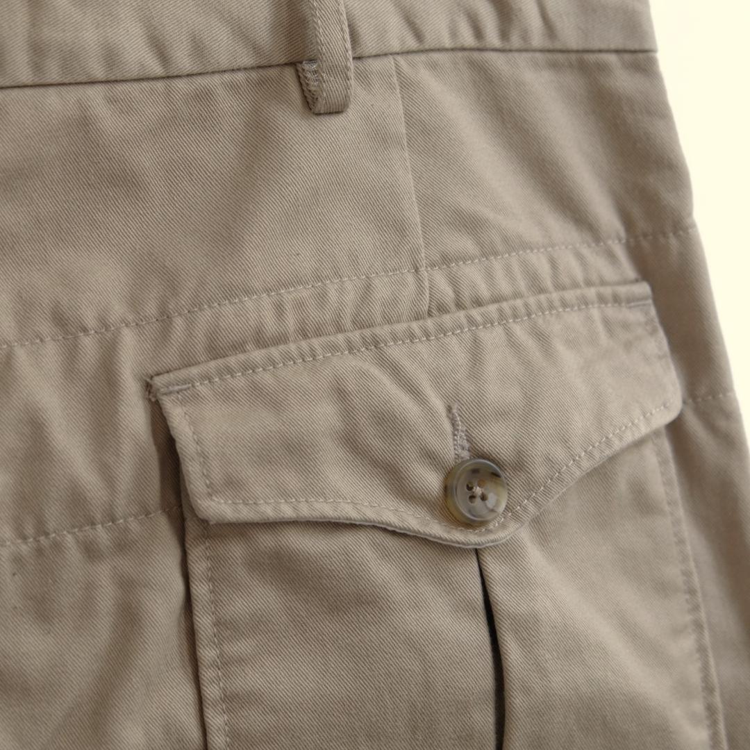 【希少サイズ36】Engineered Garments コットンチノ 裾ダブル