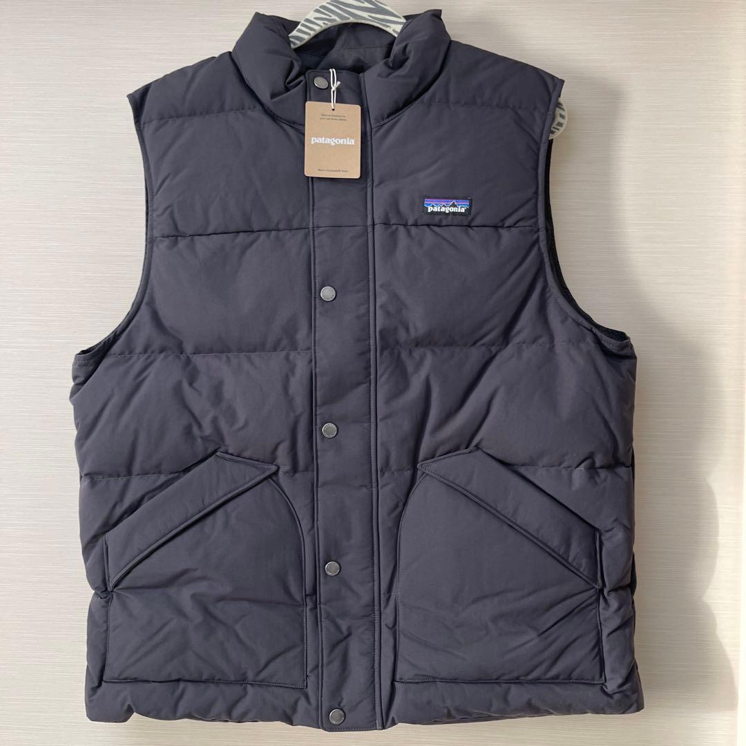 【新品】 Patagonia ブラック ダウンベスト Ｌ