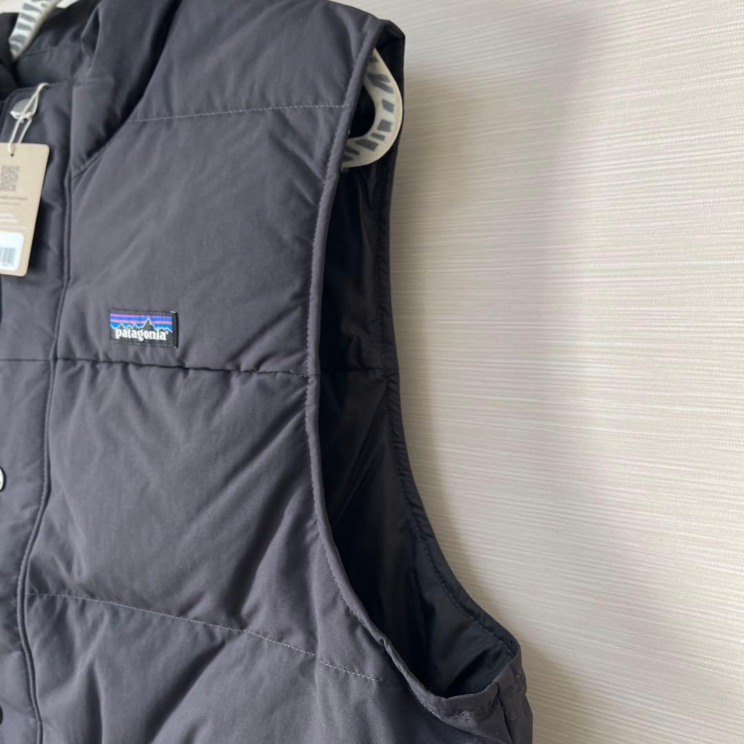 【新品】 Patagonia ブラック ダウンベスト Ｌ