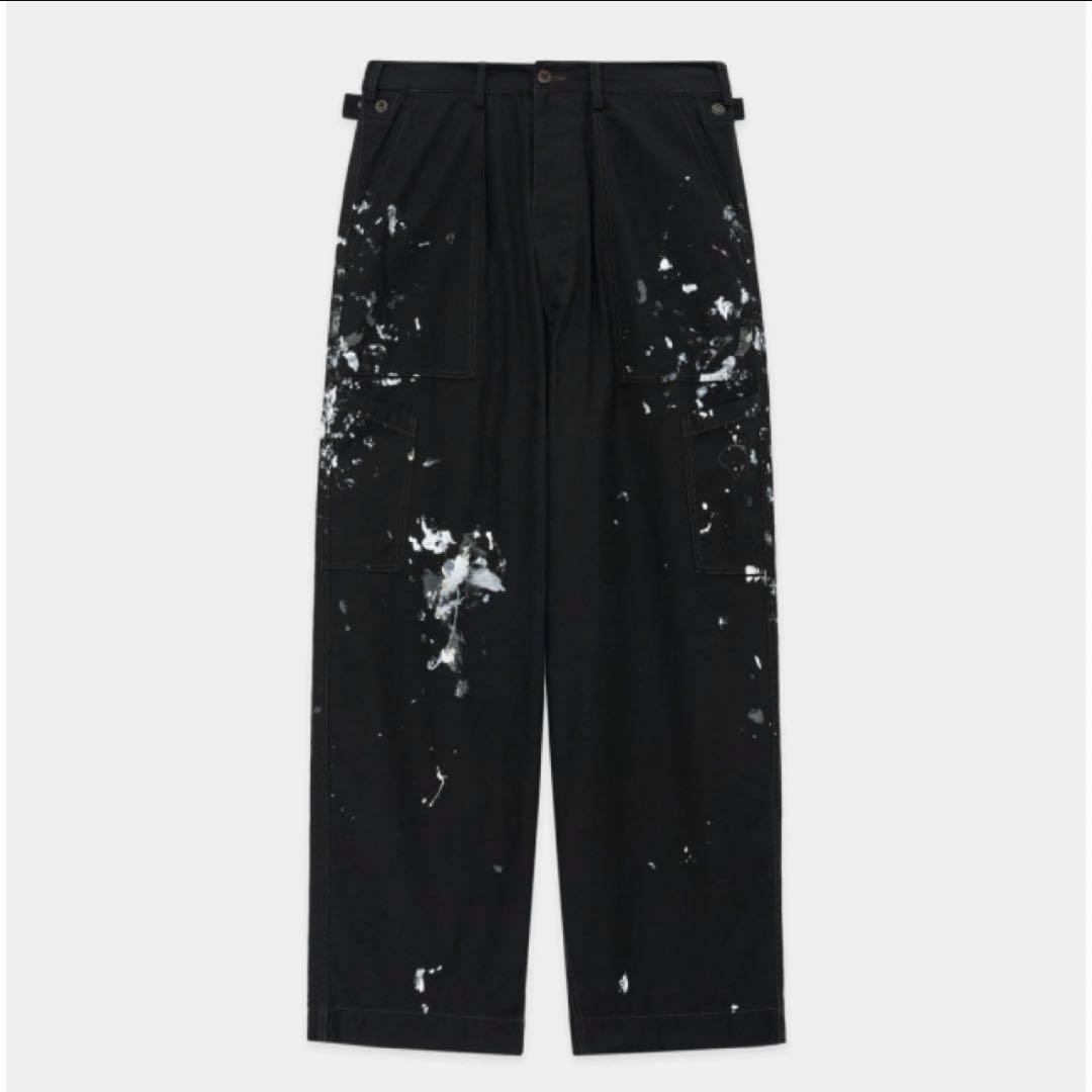 marka マーカ ベイカーパンツ ペイント加工　サイズ1