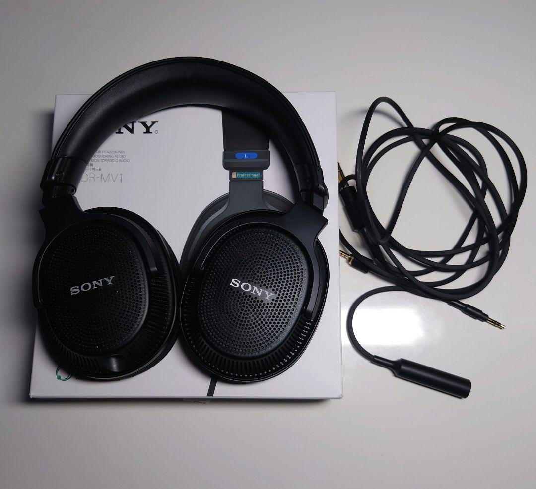 【極美品】SONY MDR-MV1 有線ヘッドセット