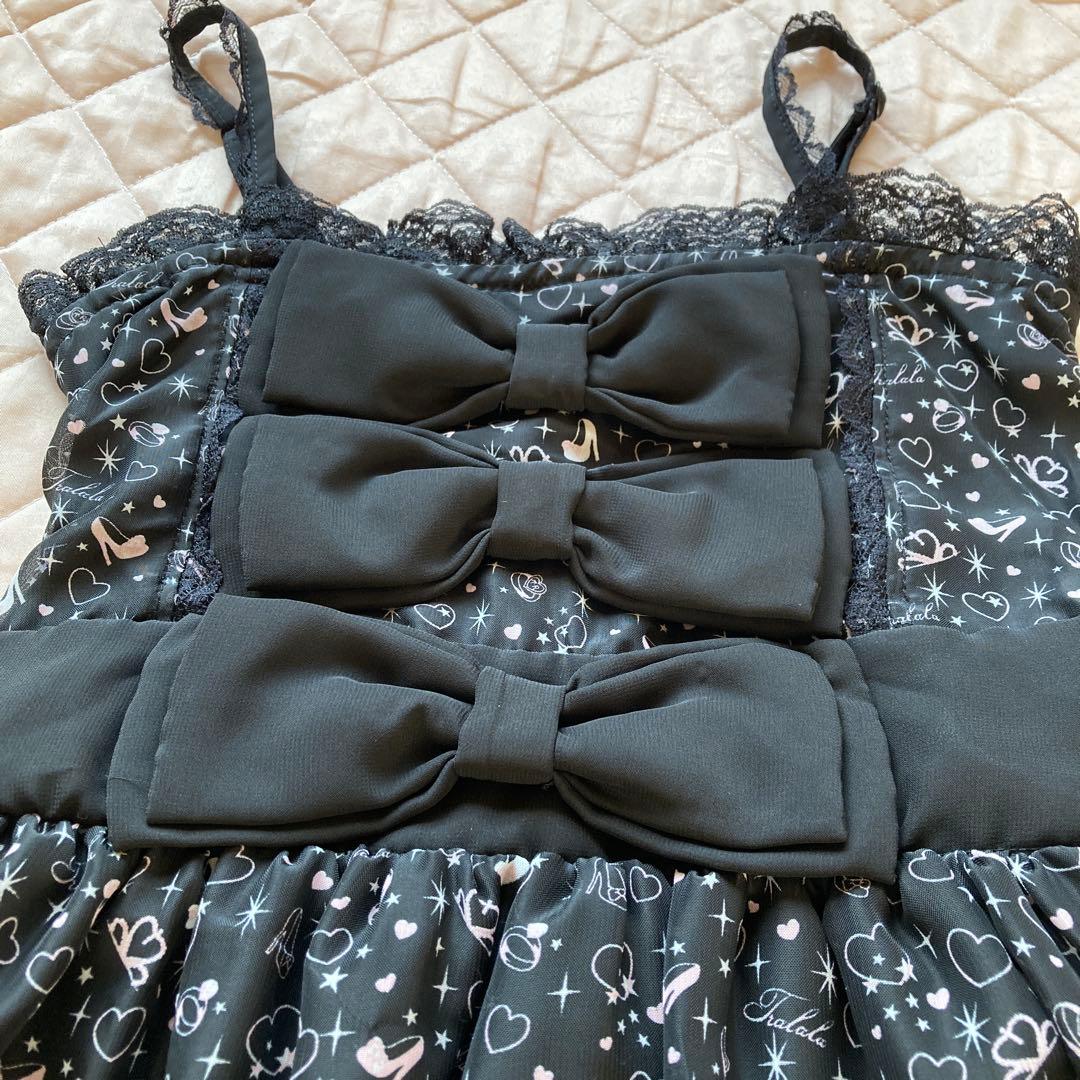 希少TRALALA LIZ LISA キャミミニワンピース　ミニドレス　訳あり