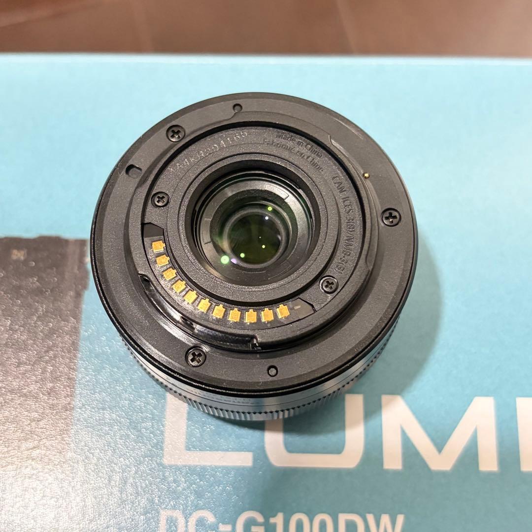 ［美品］LUMIX G100d ダブルズームレンズキット＋テトラポッド