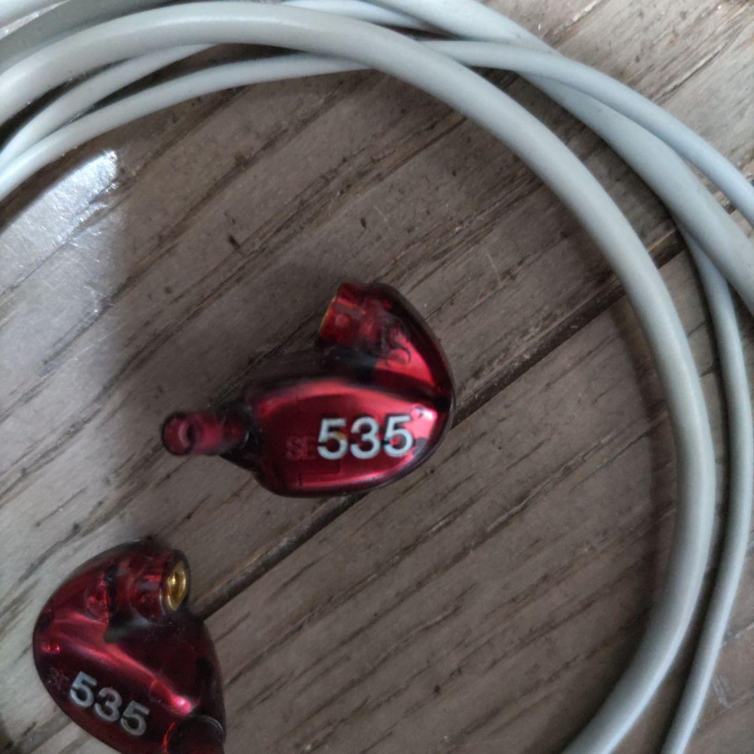 SHURE SE535LTD 動作確認済み 左右の音量に差異あり　シュア　日本